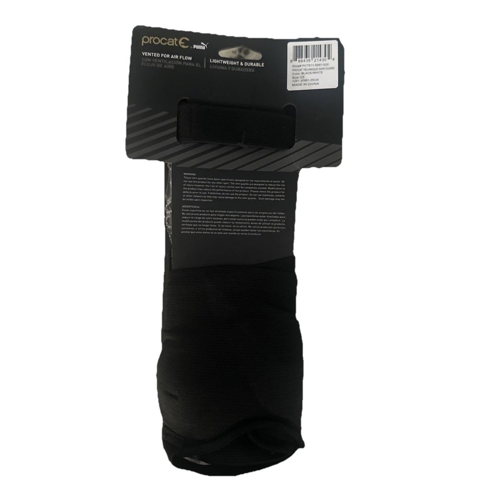 New Shin Guard & Ankle Sock Adult Large Procat by Puma - Picture 2 of 2
